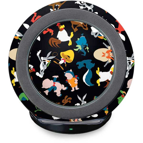 Looney Tunes Identity Pattern Fast Charge Wireless Charging Stand Skin